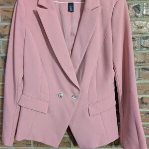 White House Black Market Dusty Pink Blazer Women’s Size 6